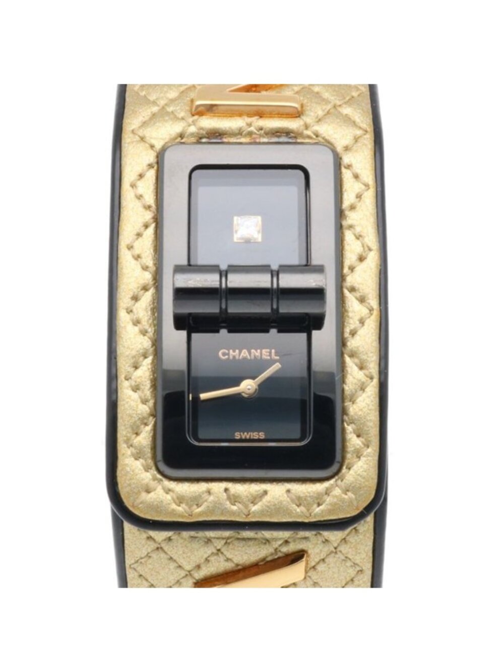 Chanel Code Coco Cyber Gold Watch Stainless Steel Quartz